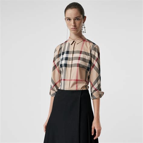 burberry ladies shirts